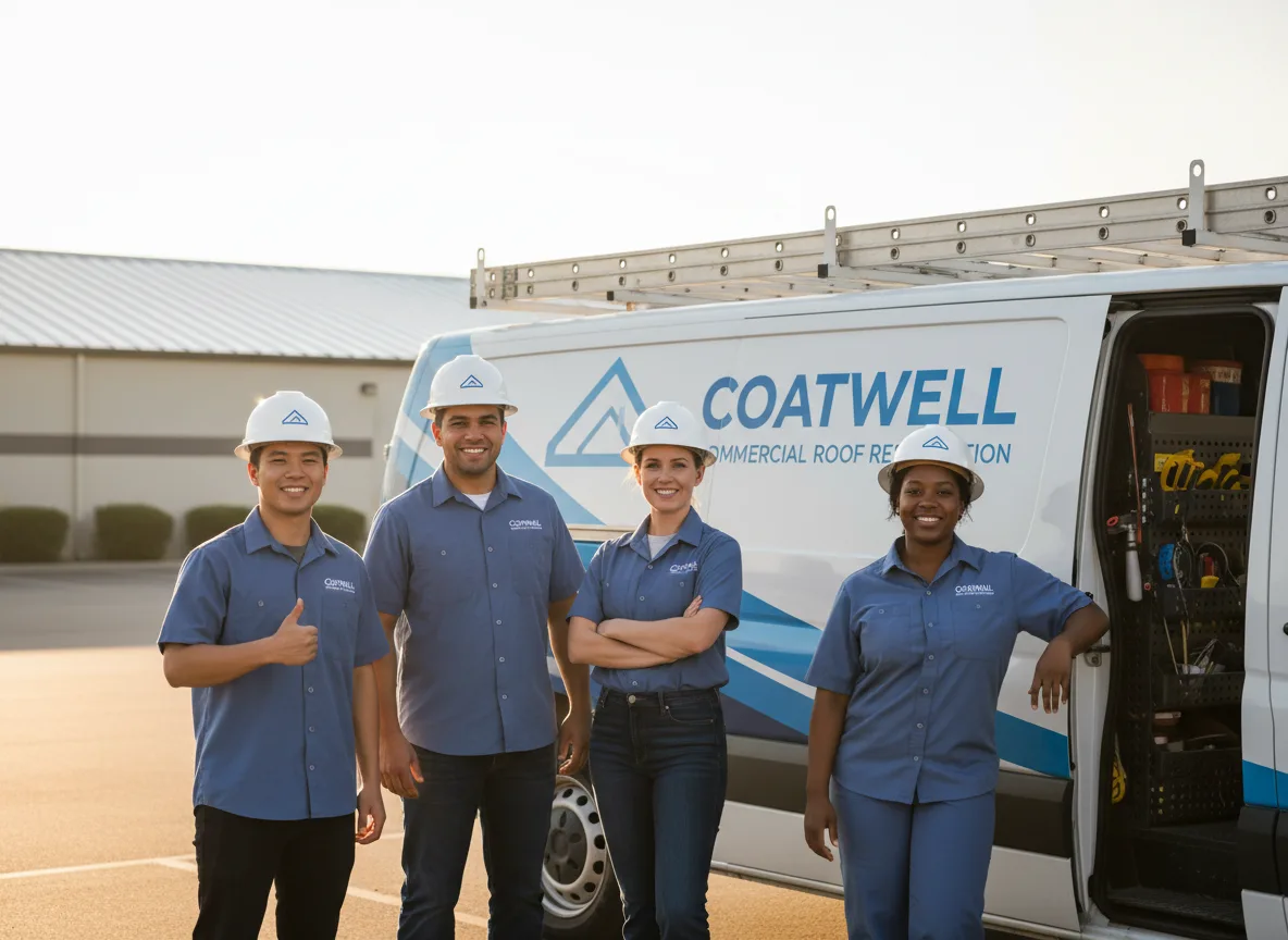 Commercial roof coating company in Cook, MN